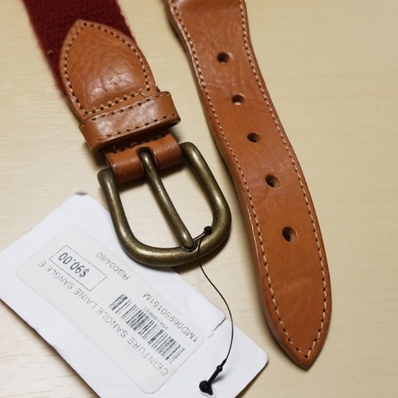 A.P.C. Belt Burgandy - Picture 2 of 8